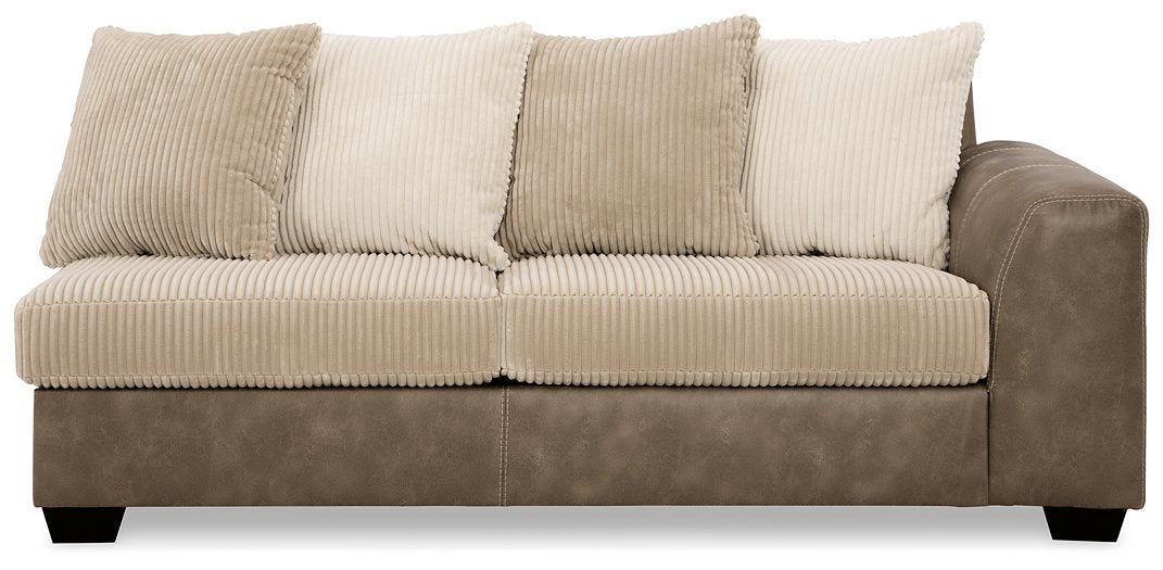 Keskin 2-Piece Sectional with Chaise - Yulissa Home Furnishings (NJ)