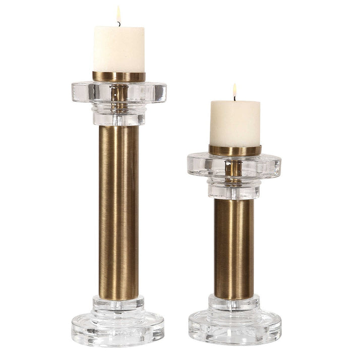 LESLIE CANDLEHOLDERS