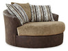 Alesbury Oversized Swivel Accent Chair - Yulissa Home Furnishings (NJ)