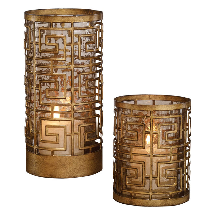 RUHI HURRICANE CANDLEHOLDERS