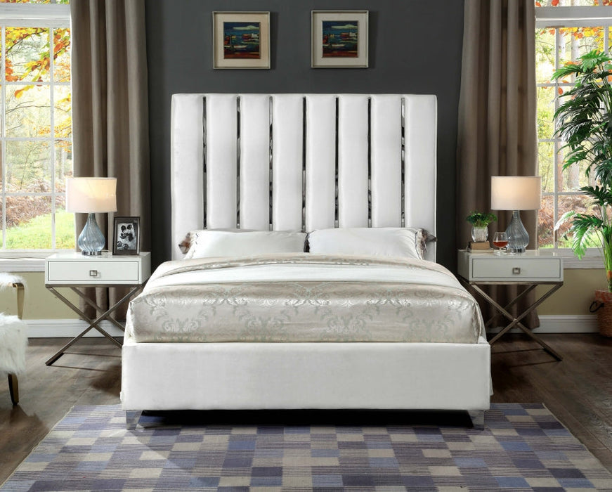 Enzo Velvet Bed SKU: BE0003