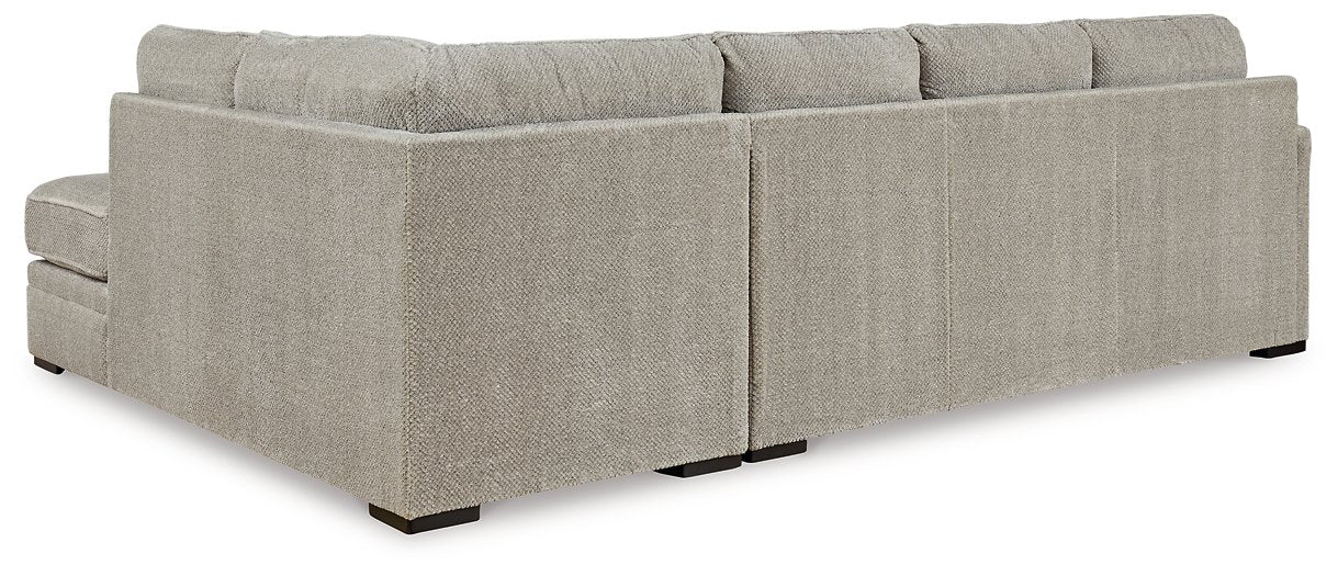 Calnita 2-Piece Sectional with Chaise - Yulissa Home Furnishings (NJ)