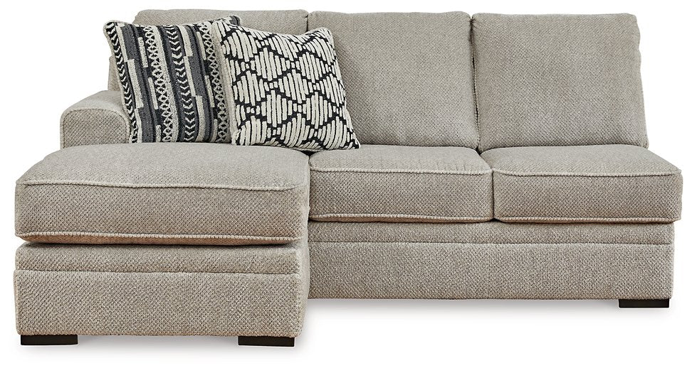 Calnita 2-Piece Sectional with Chaise - Yulissa Home Furnishings (NJ)