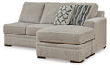 Calnita 2-Piece Sectional with Chaise - Yulissa Home Furnishings (NJ)