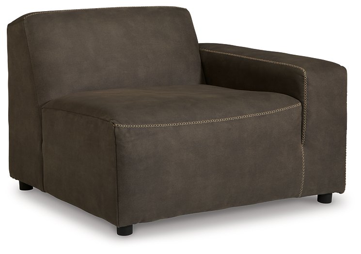 Allena 2-Piece Sectional Loveseat - Yulissa Home Furnishings (NJ)