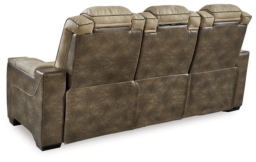 Next-Gen DuraPella Power Reclining Sofa - Yulissa Home Furnishings (NJ)