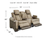 Next-Gen DuraPella Power Reclining Loveseat with Console - Yulissa Home Furnishings (NJ)