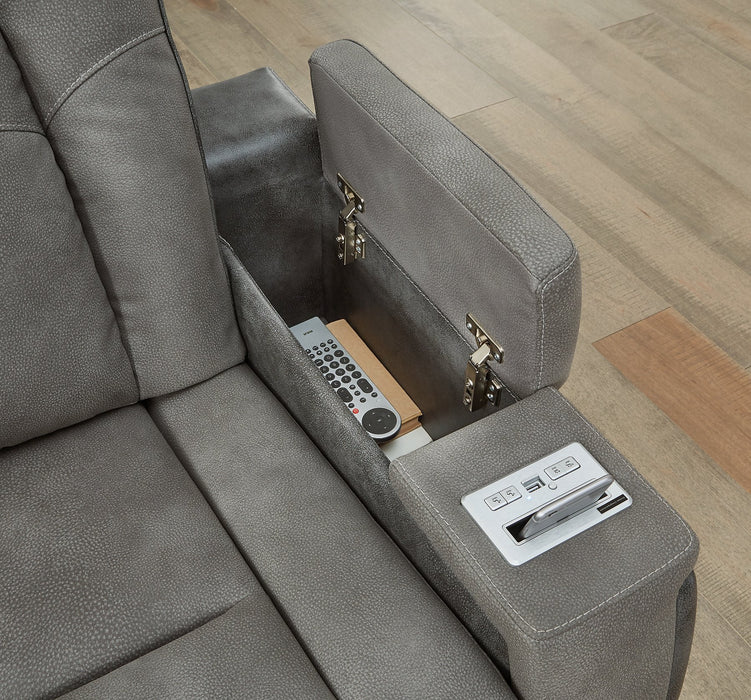 Next-Gen DuraPella Power Reclining Sofa - Yulissa Home Furnishings (NJ)