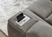 Next-Gen DuraPella Power Reclining Loveseat with Console - Yulissa Home Furnishings (NJ)