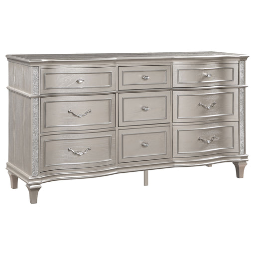 Evangeline 9-drawer Dresser Silver Oak image