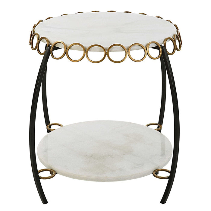 CHAINLINK SIDE TABLE