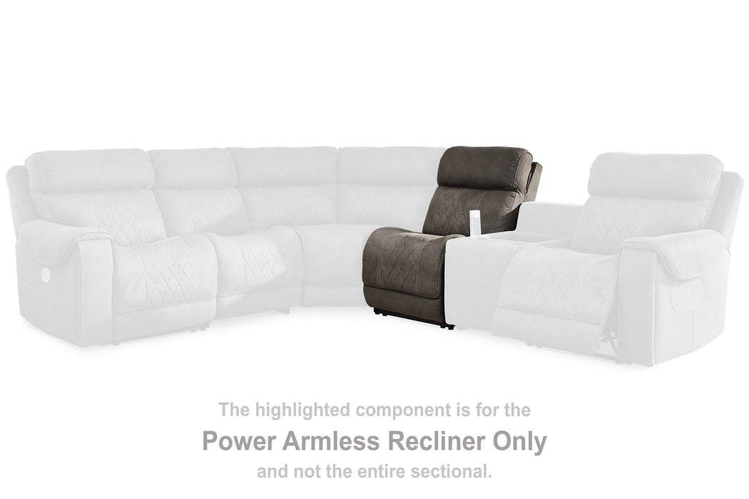 Hoopster 6-Piece Power Reclining Sectional - Yulissa Home Furnishings (NJ)