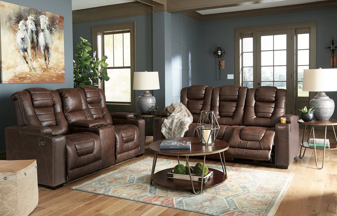 Owner's Box Living Room Set - Yulissa Home Furnishings (NJ)