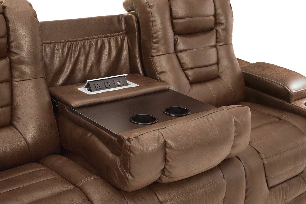 Owner's Box Power Reclining Sofa - Yulissa Home Furnishings (NJ)