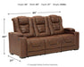 Owner's Box Power Reclining Sofa - Yulissa Home Furnishings (NJ)