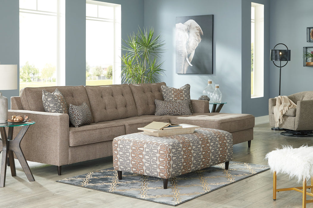 Flintshire Oversized Accent Ottoman - Yulissa Home Furnishings (NJ)