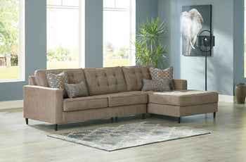 Flintshire 2-Piece Sectional with Chaise - Yulissa Home Furnishings (NJ)