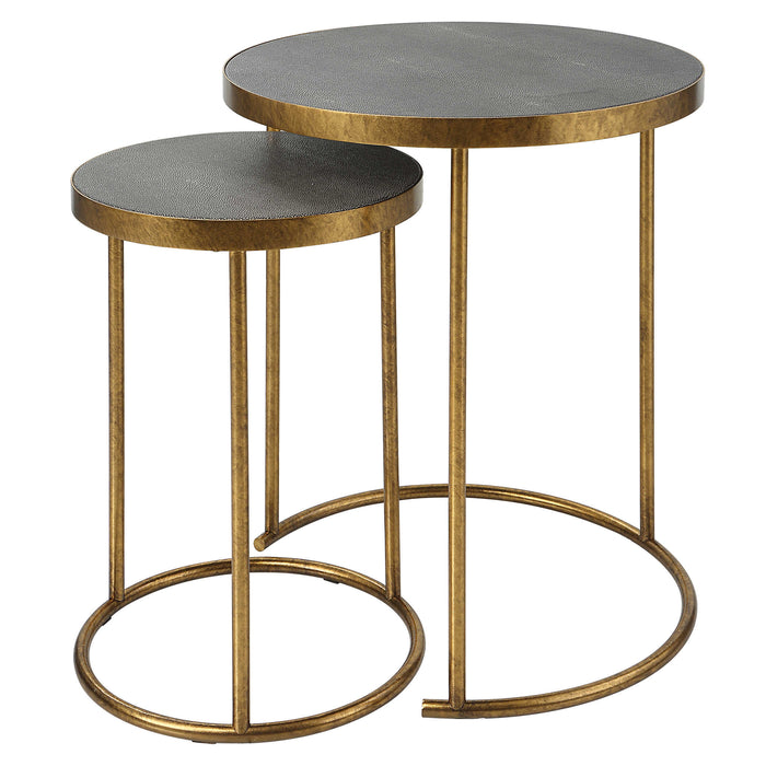 ARAGON NESTING TABLES, S/2