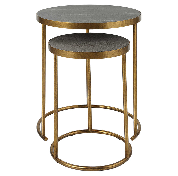 ARAGON NESTING TABLES, S/2