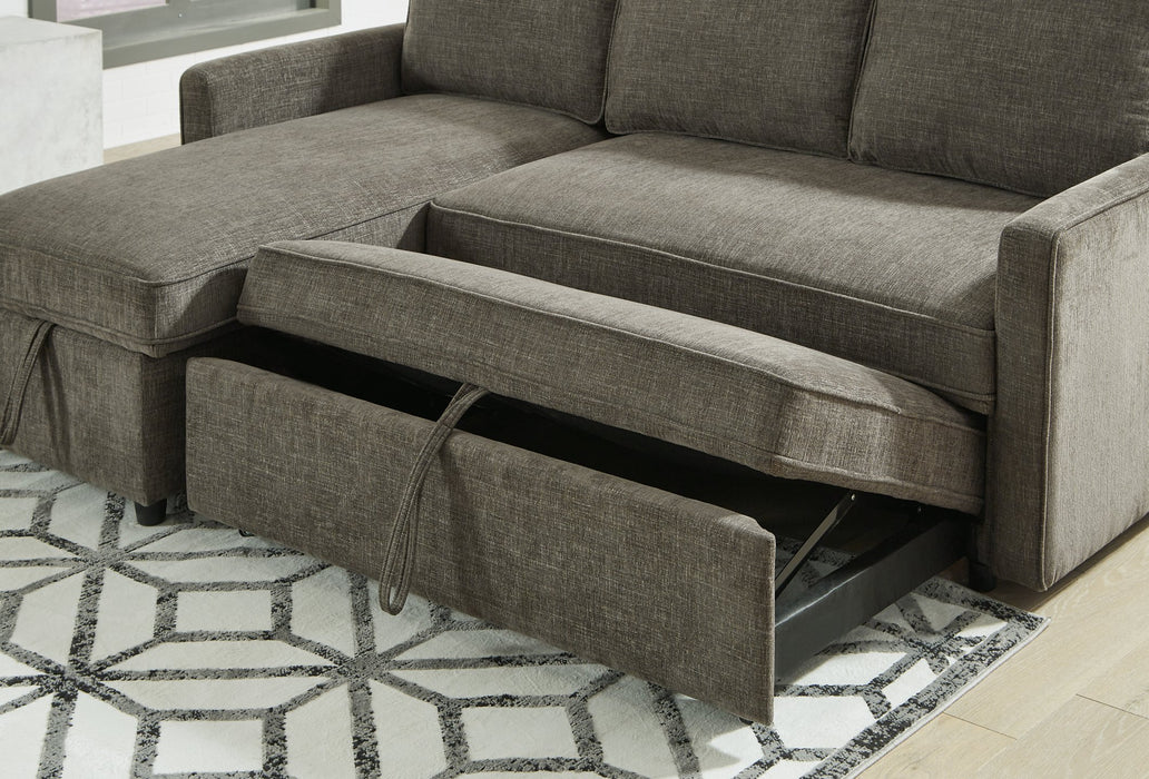 Kerle 2-Piece Sectional with Pop Up Bed - Yulissa Home Furnishings (NJ)