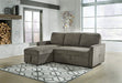 Kerle 2-Piece Sectional with Pop Up Bed - Yulissa Home Furnishings (NJ)