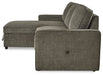 Kerle 2-Piece Sectional with Pop Up Bed - Yulissa Home Furnishings (NJ)