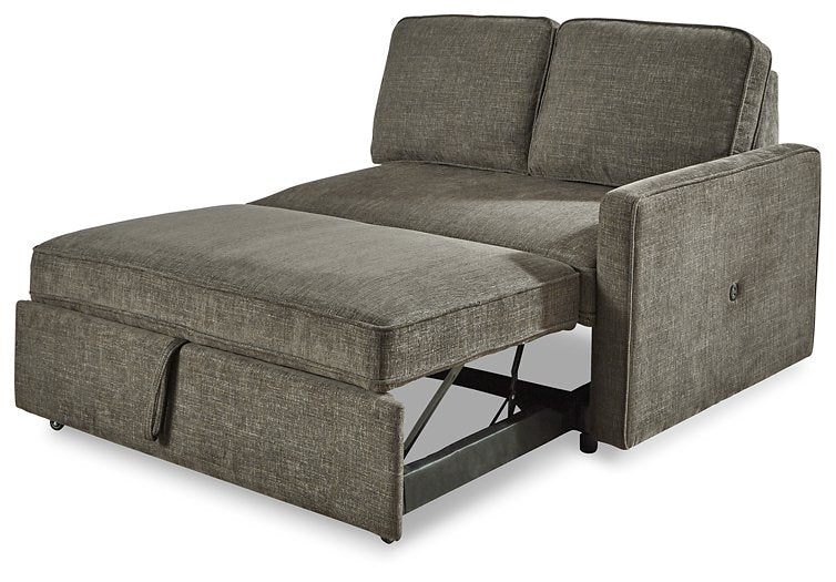 Kerle 2-Piece Sectional with Pop Up Bed - Yulissa Home Furnishings (NJ)