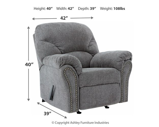 Allmaxx Recliner - Yulissa Home Furnishings (NJ)