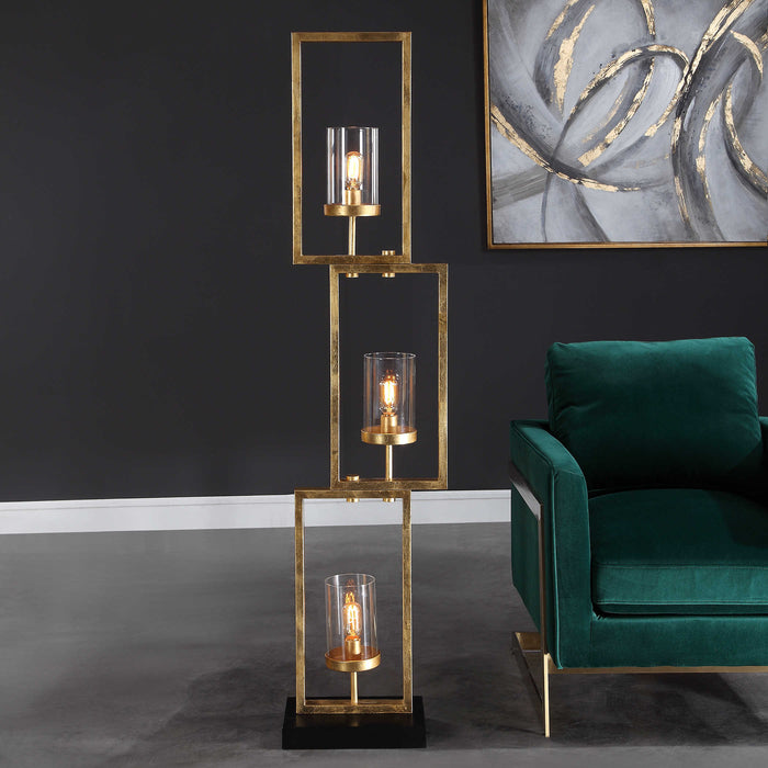 Cielo Floor LAMP, Gold LI0008