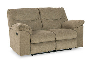 Alphons Reclining Loveseat - Yulissa Home Furnishings (NJ)