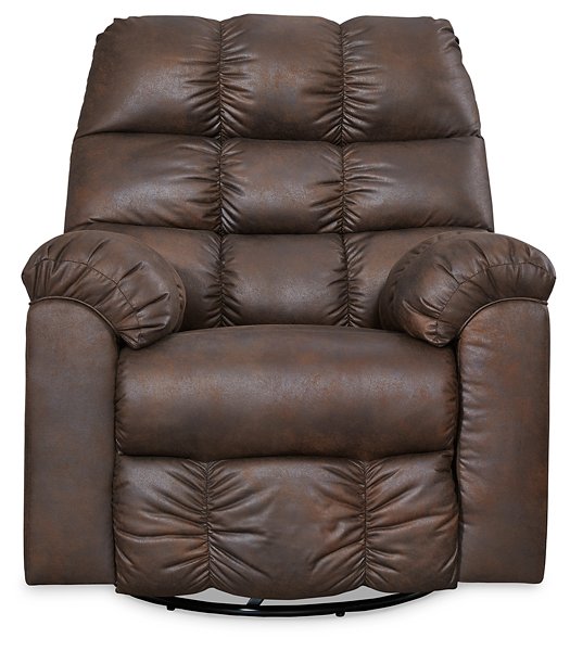 Derwin Swivel Glider Recliner - Yulissa Home Furnishings (NJ)