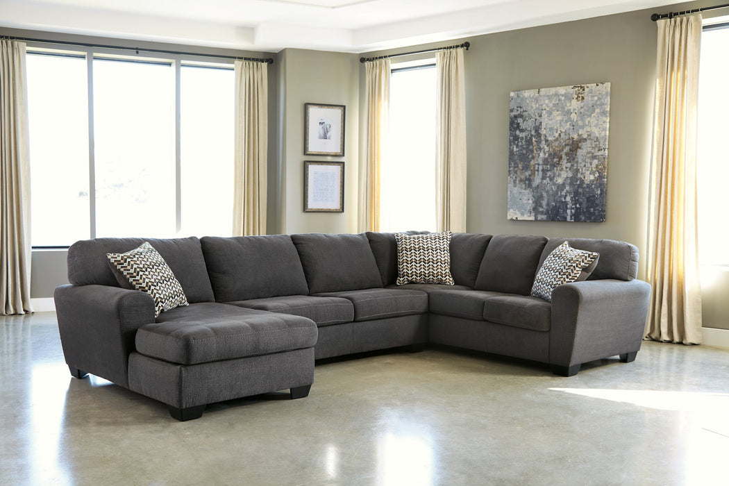 Ambee 3-Piece Sectional with Chaise - Yulissa Home Furnishings (NJ)