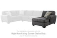 Ambee 3-Piece Sectional with Chaise - Yulissa Home Furnishings (NJ)