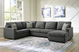 Edenfield 3-Piece Sectional with Chaise - Yulissa Home Furnishings (NJ)