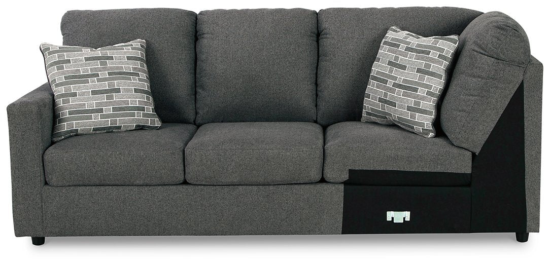 Edenfield 3-Piece Sectional with Chaise - Yulissa Home Furnishings (NJ)