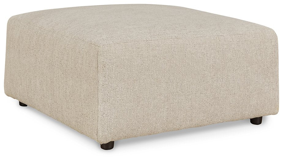 Edenfield Oversized Accent Ottoman - Yulissa Home Furnishings (NJ)