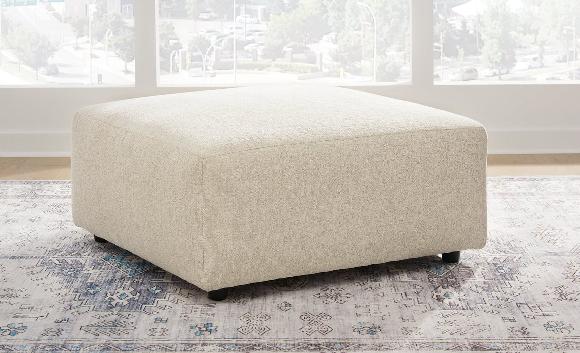 Edenfield Oversized Accent Ottoman - Yulissa Home Furnishings (NJ)