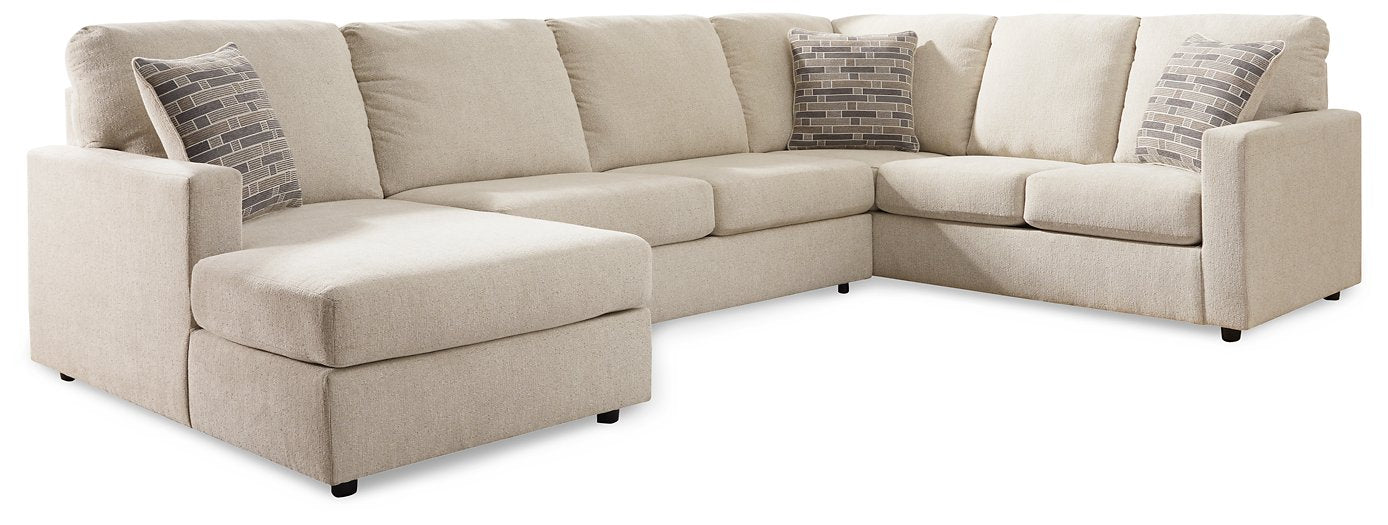 Edenfield 3-Piece Sectional with Chaise - Yulissa Home Furnishings (NJ)