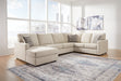 Edenfield 3-Piece Sectional with Chaise - Yulissa Home Furnishings (NJ)