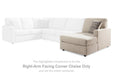 Edenfield 3-Piece Sectional with Chaise - Yulissa Home Furnishings (NJ)