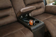 Earhart Reclining Loveseat with Console - Yulissa Home Furnishings (NJ)