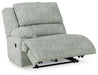 McClelland Reclining Sectional Loveseat with Console - Yulissa Home Furnishings (NJ)