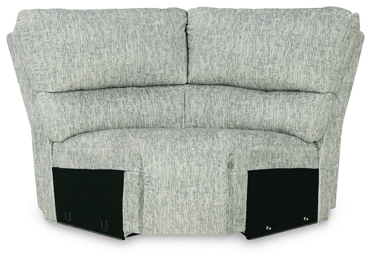 McClelland Reclining Sectional - Yulissa Home Furnishings (NJ)