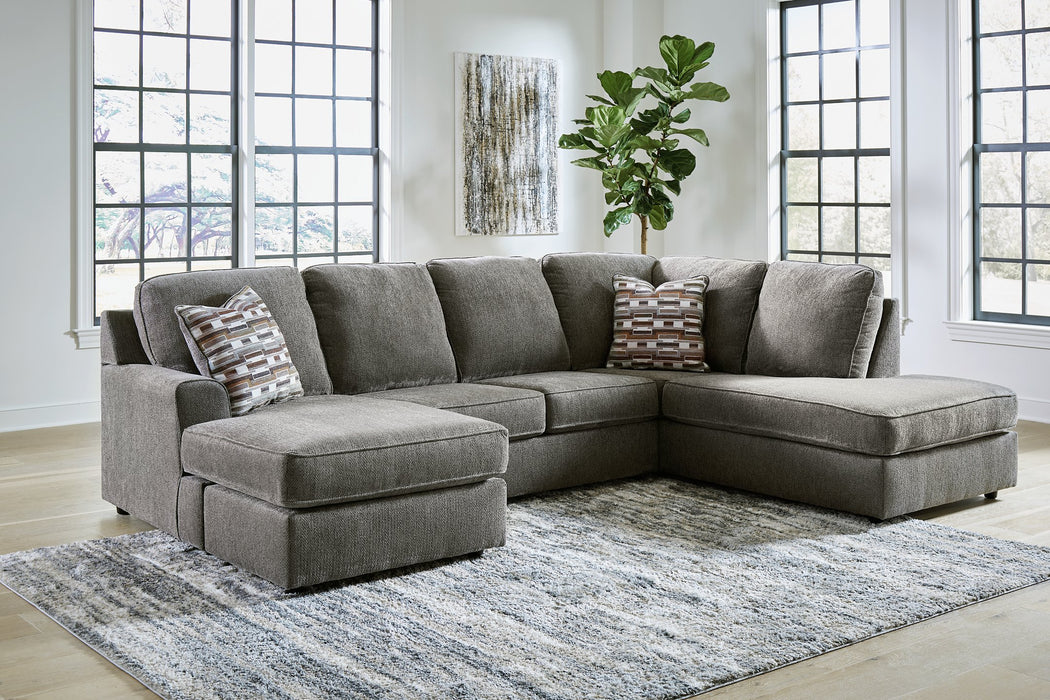 O'Phannon 2-Piece Sectional with Chaise - Yulissa Home Furnishings (NJ)