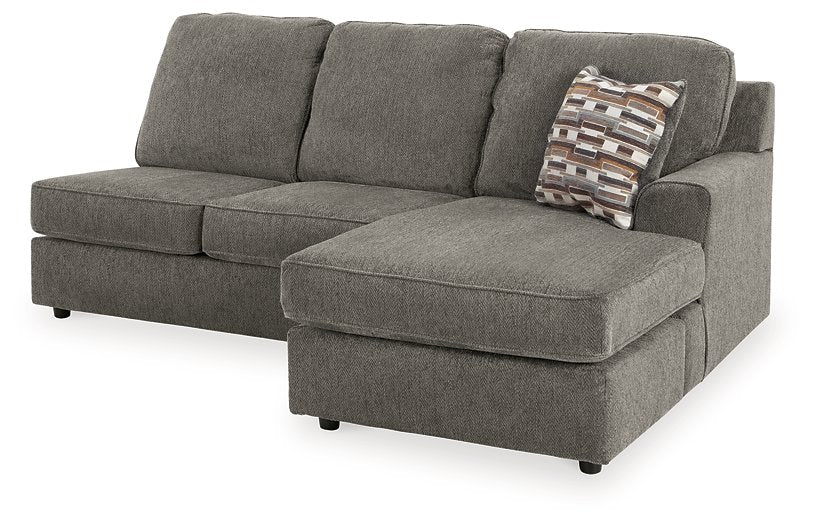 O'Phannon 2-Piece Sectional with Chaise - Yulissa Home Furnishings (NJ)