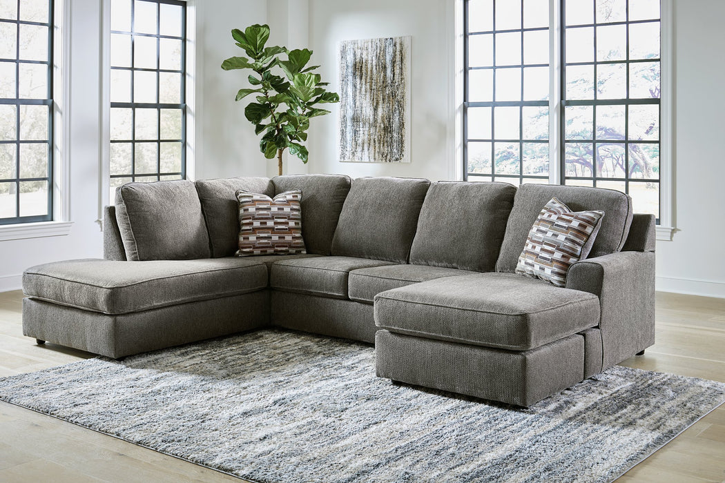 O'Phannon 2-Piece Sectional with Chaise - Yulissa Home Furnishings (NJ)