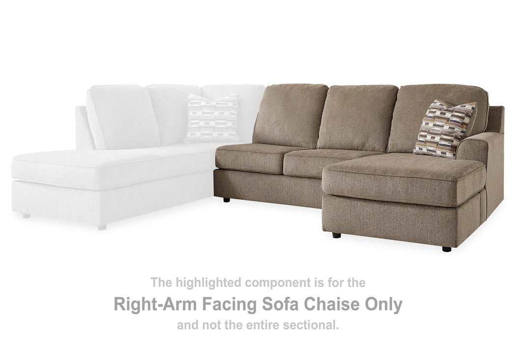 O'Phannon 2-Piece Sectional with Chaise - Yulissa Home Furnishings (NJ)