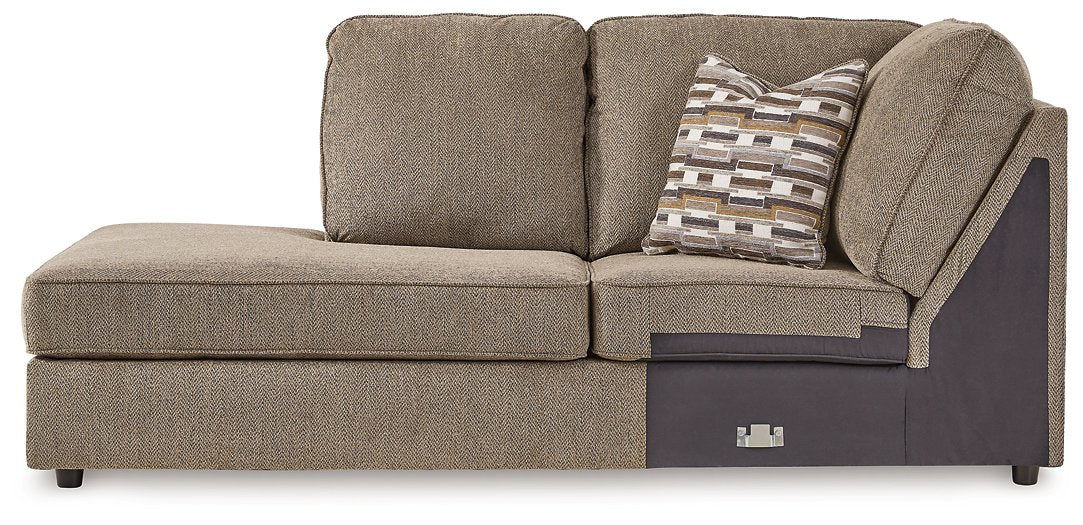 O'Phannon 2-Piece Sectional with Chaise - Yulissa Home Furnishings (NJ)