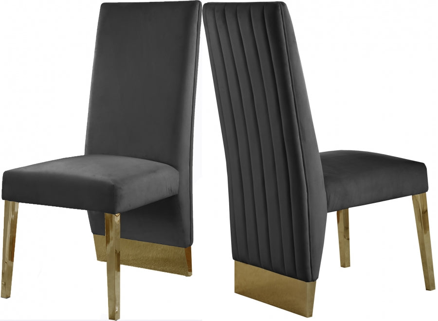 Porsha Velvet Dining Chair