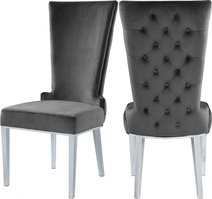 Serafina Velet Dining Chair